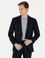 Lacivert Slim Fit Yün Karışımlı Klasik Ceket