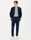 Lacivert Slim Fit Yün Takım Elbise