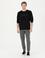 Gri Melanj New Slim Fit Eşofman Altı