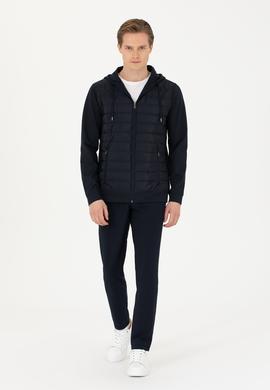 Lacivert Slim Fit Kanvas