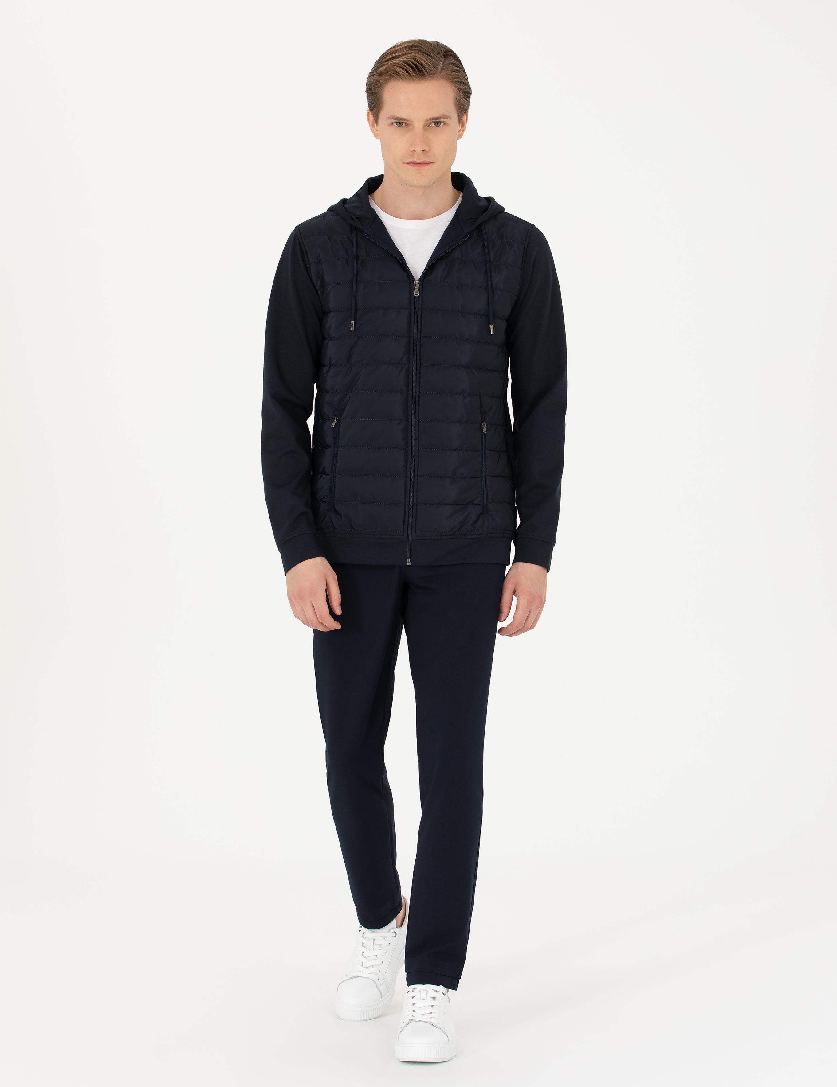 Lacivert Slim Fit Kanvas - 50274706108