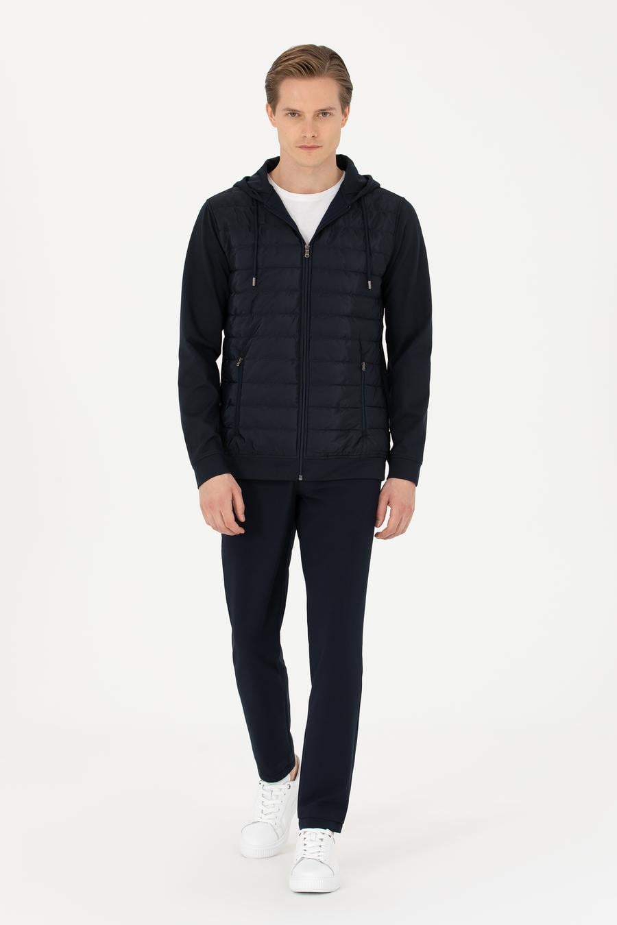 Lacivert Slim Fit Kanvas - 50274706108