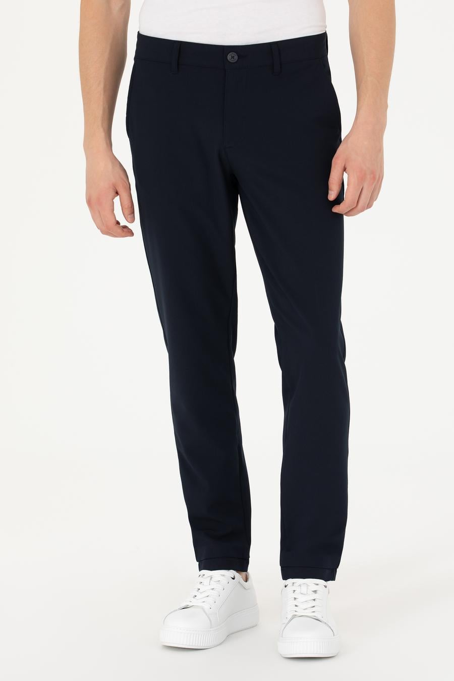Lacivert Slim Fit Kanvas - 50274706108