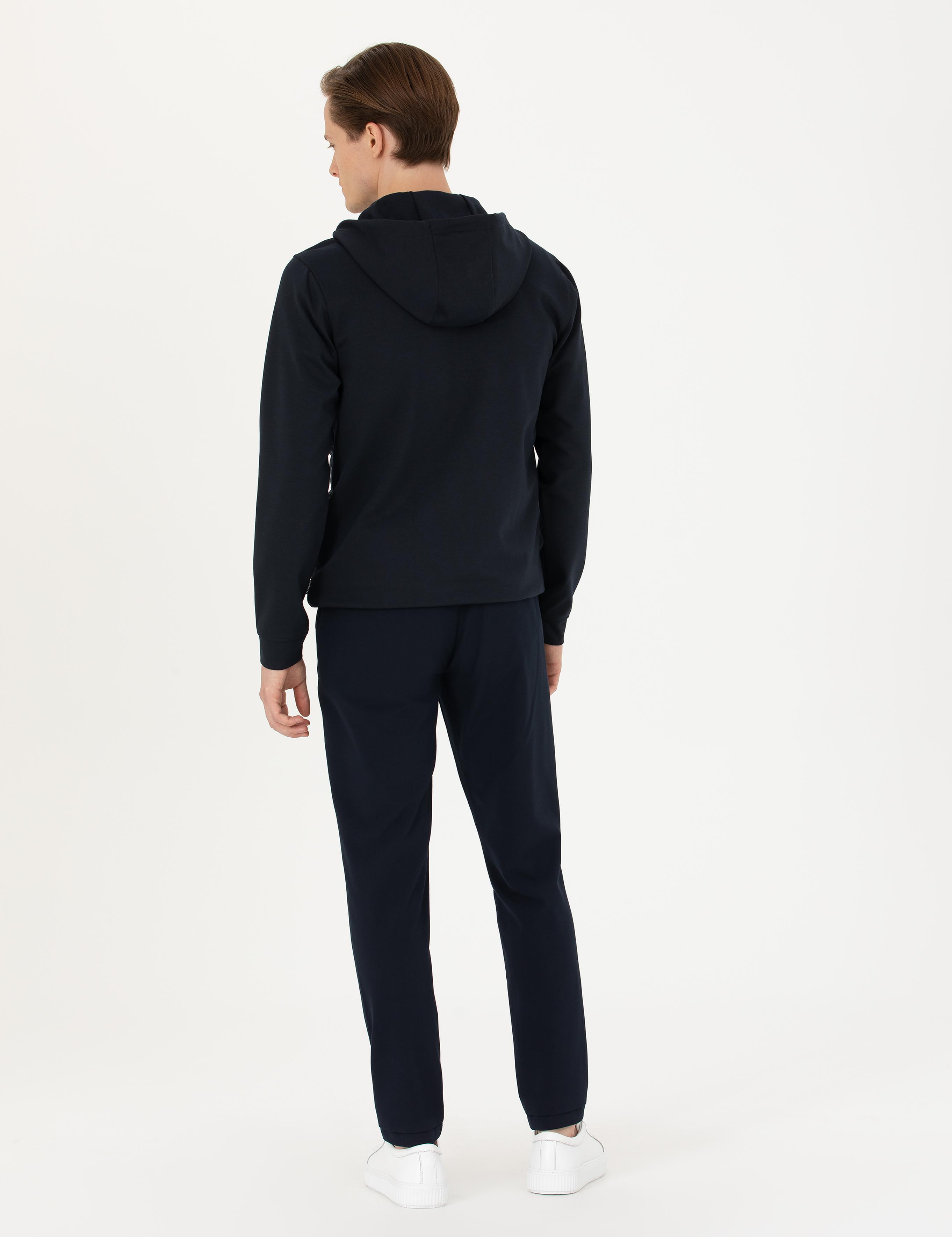 Lacivert Slim Fit Kanvas - 50274706108