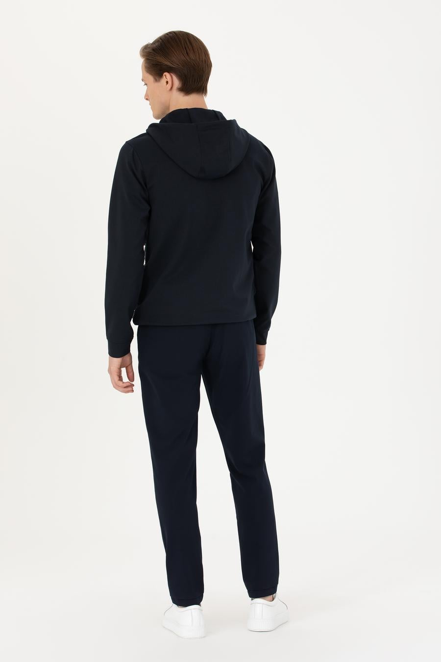 Lacivert Slim Fit Kanvas - 50274706108