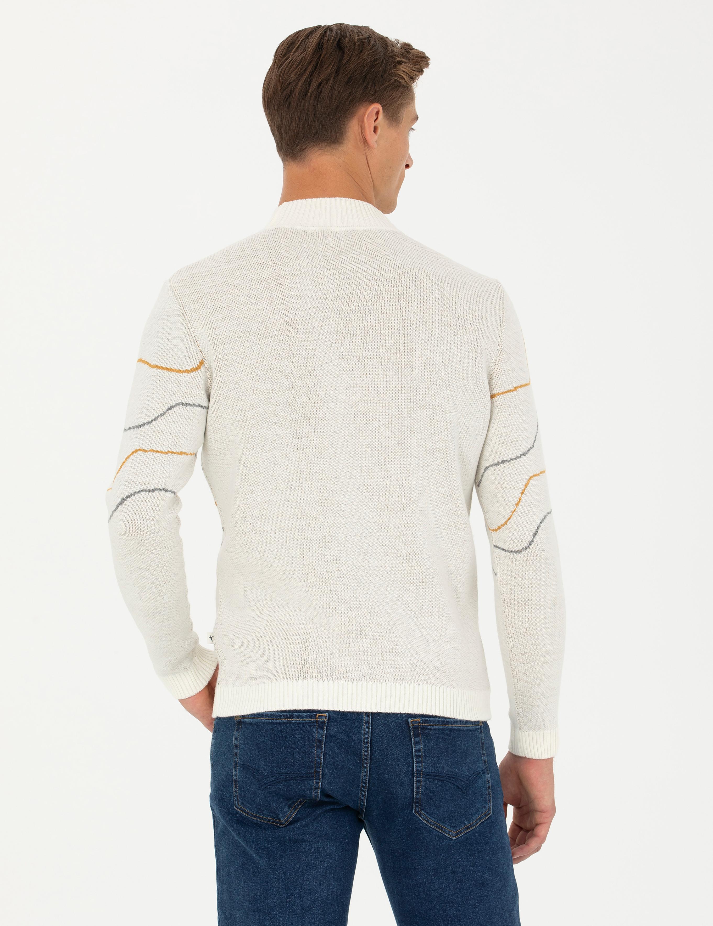 Camel Regular Fit Pamuk Karışımlı Yarım Balıkçı Yaka Triko Kazak - 50272281010