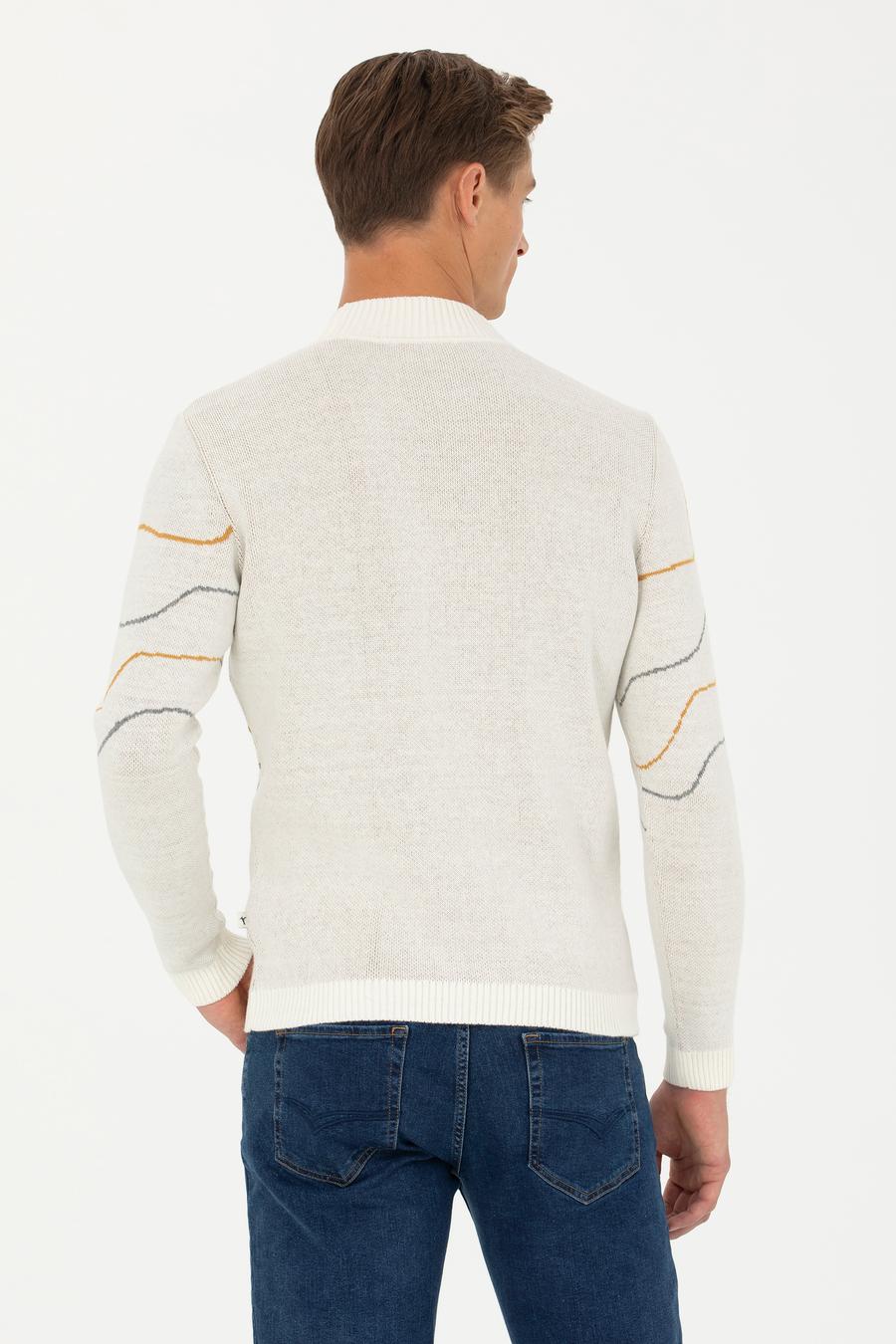 Camel Regular Fit Pamuk Karışımlı Yarım Balıkçı Yaka Triko Kazak - 50272281010