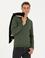 Haki Slim Fit Polo Yaka Basic Triko Kazak