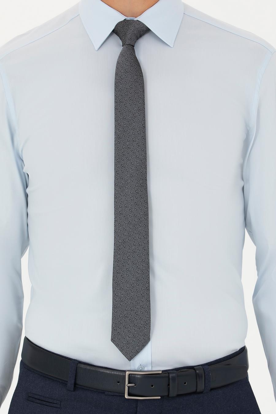 Açık Mavi Slim Fit Uzun Kollu Gömlek - 50282995046