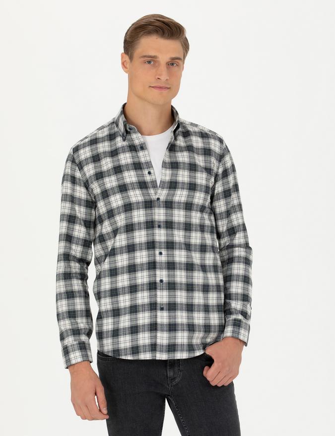 Taş Slim Fit Uzun Kollu Gömlek