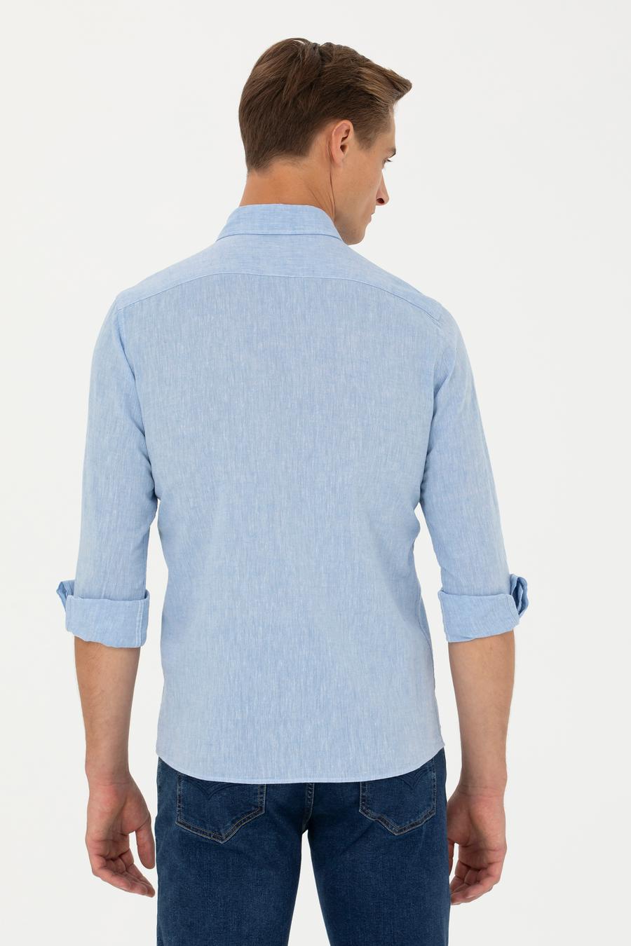 Mavi Slim Fit Uzun Kollu Gömlek - 50266184421