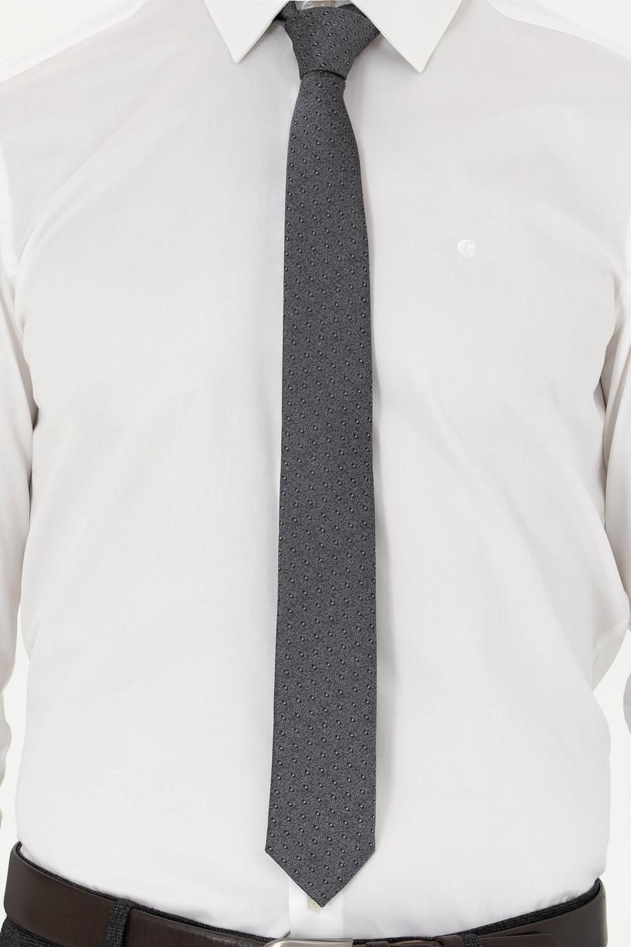 Beyaz Slim Fit Uzun Kollu Basic Gömlek - 50223223012