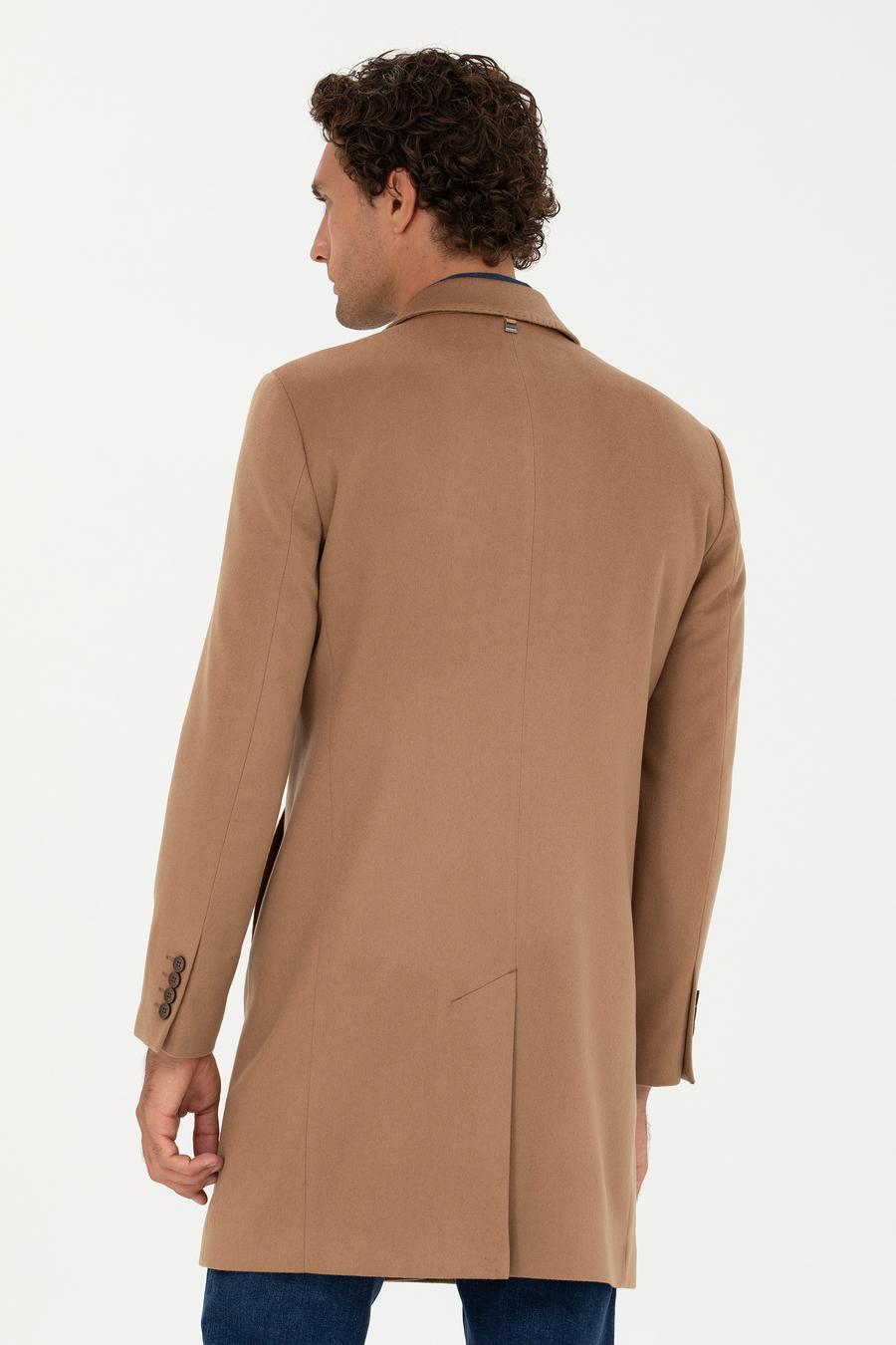 Camel Kaşmir Palto - 50270706012