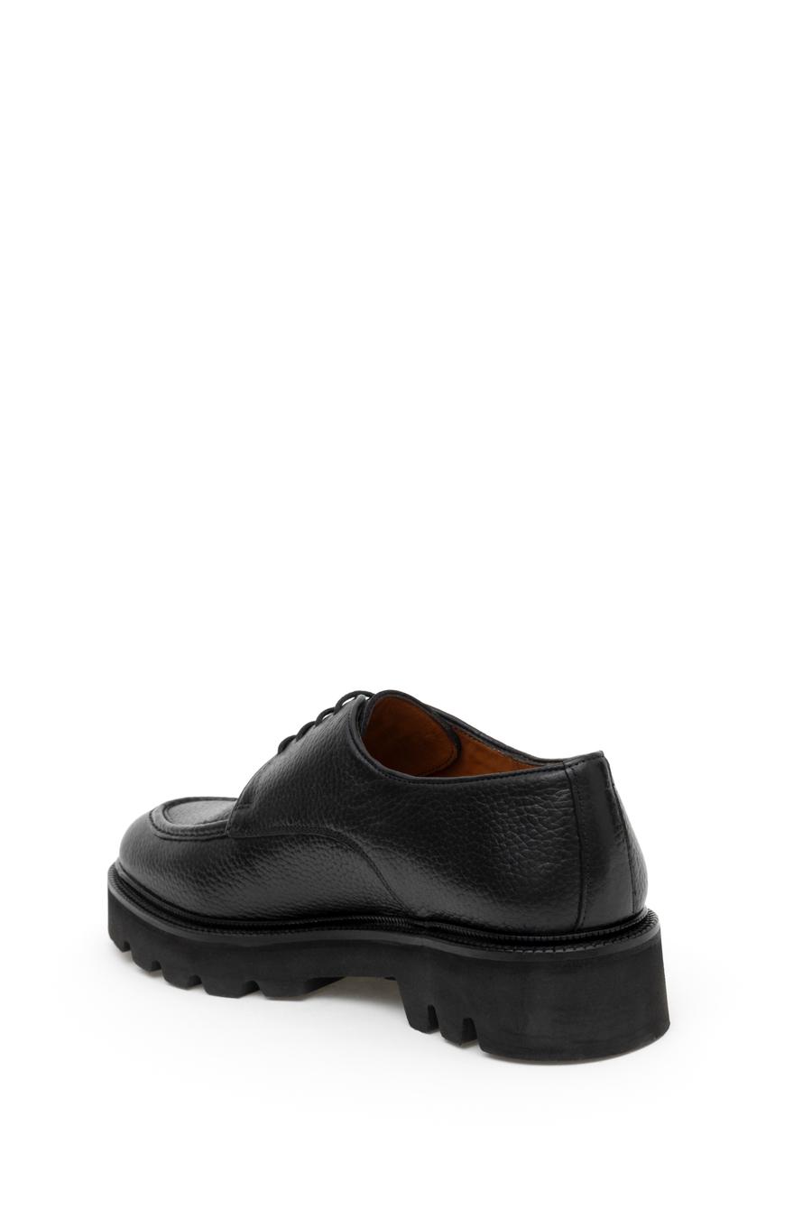 Siyah Eva Taban %100 Deri Smart Casual Ayakkabı - 50277731021