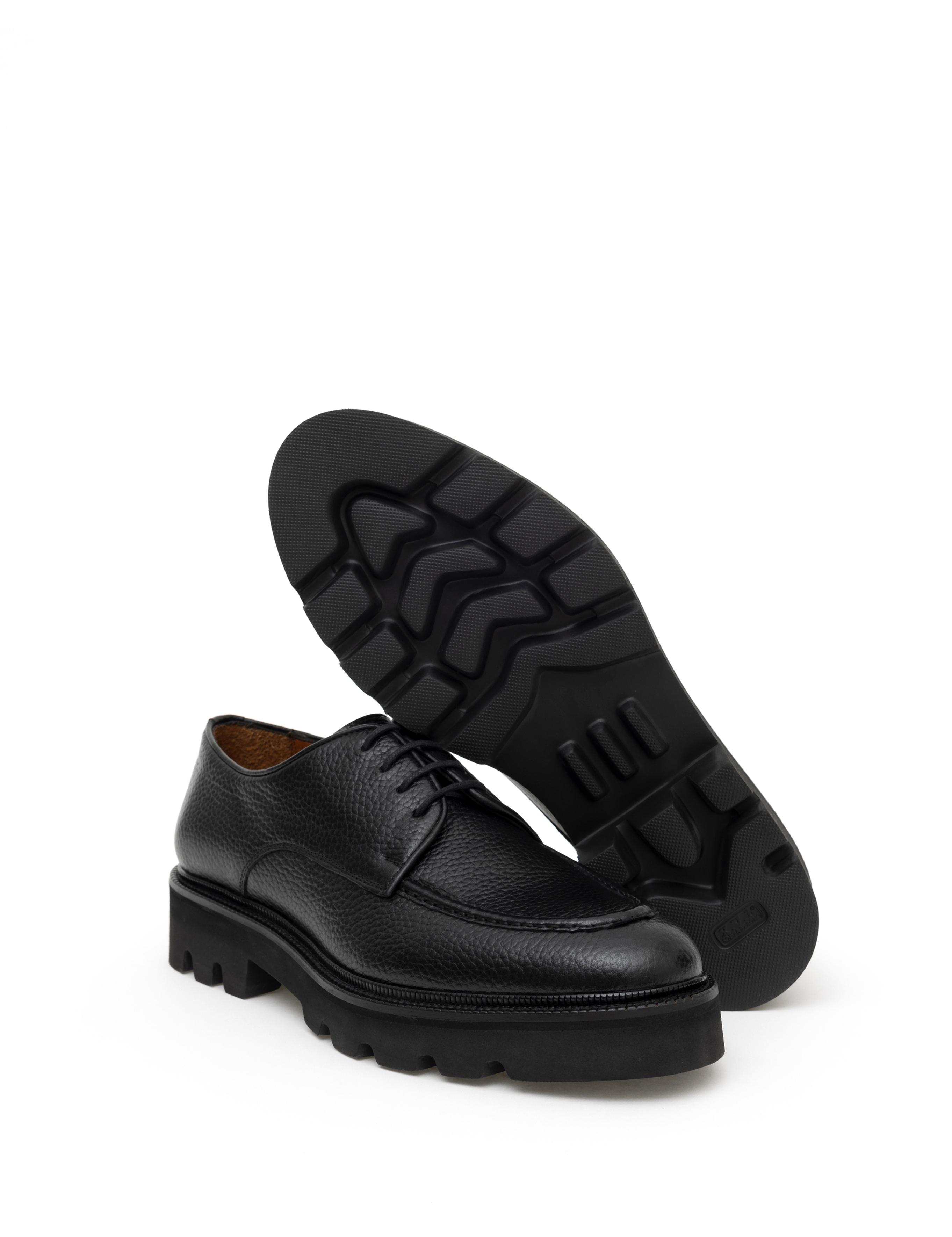 Siyah Eva Taban %100 Deri Smart Casual Ayakkabı - 50277731021