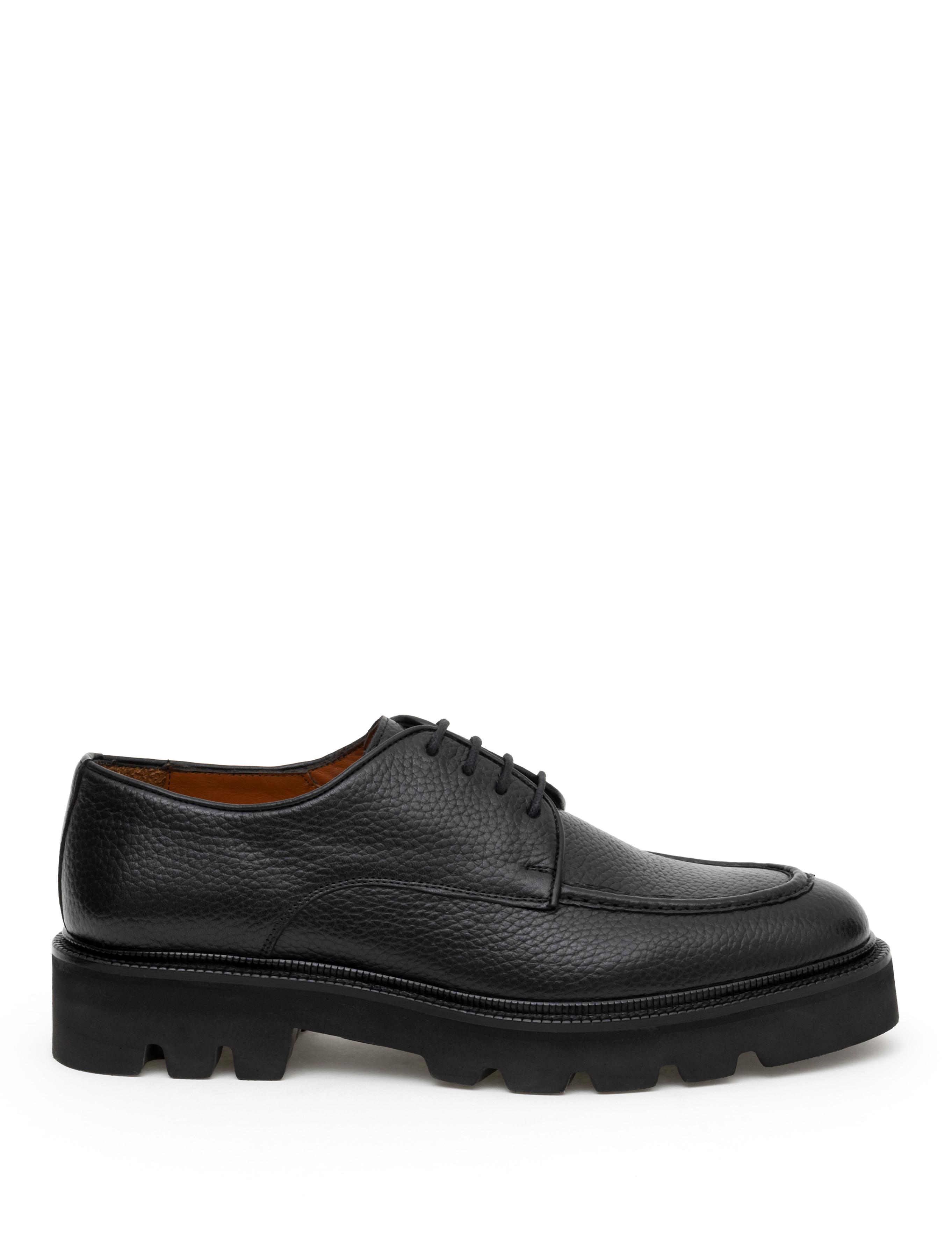 Siyah Eva Taban %100 Deri Smart Casual Ayakkabı - 50277731021