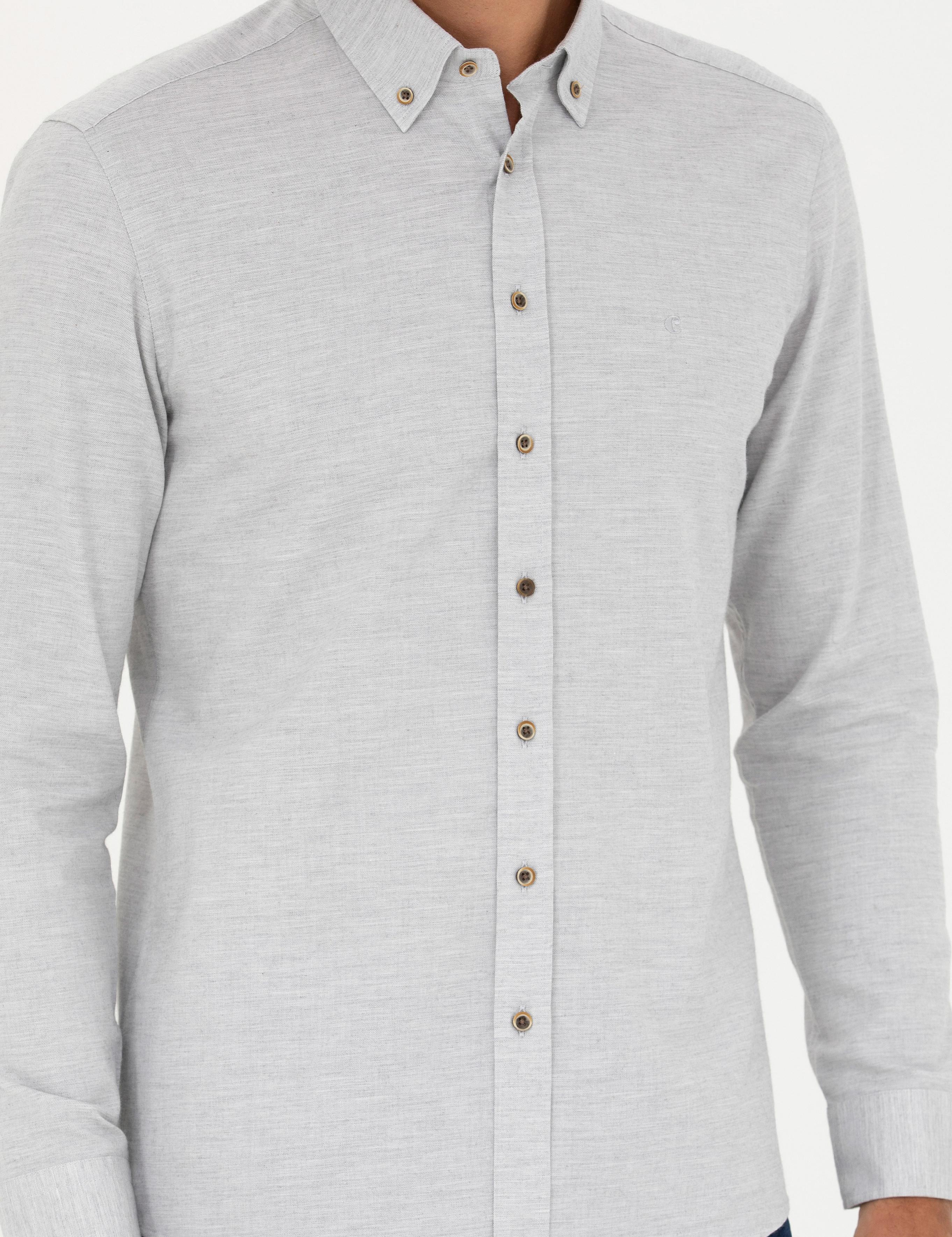 Taş Slim Fit Uzun Kollu Gömlek - 50279988223