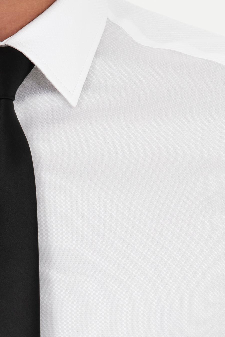 Beyaz Slim Fit Uzun Kollu Gömlek - 50282349013