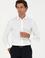 Beyaz Slim Fit Uzun Kollu Gömlek