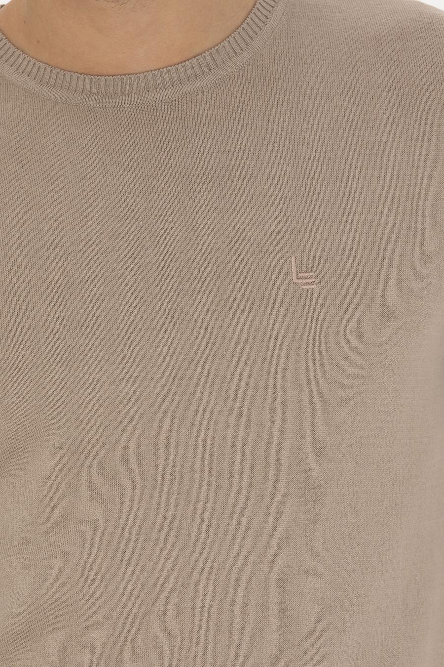 Camel Slim Fit Bisiklet Yaka Basic Triko Kazak - 50259092006