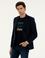 Lacivert Slim Fit Kaşmir Ceket