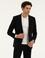 Siyah Slim Fit Kaşmir Ceket