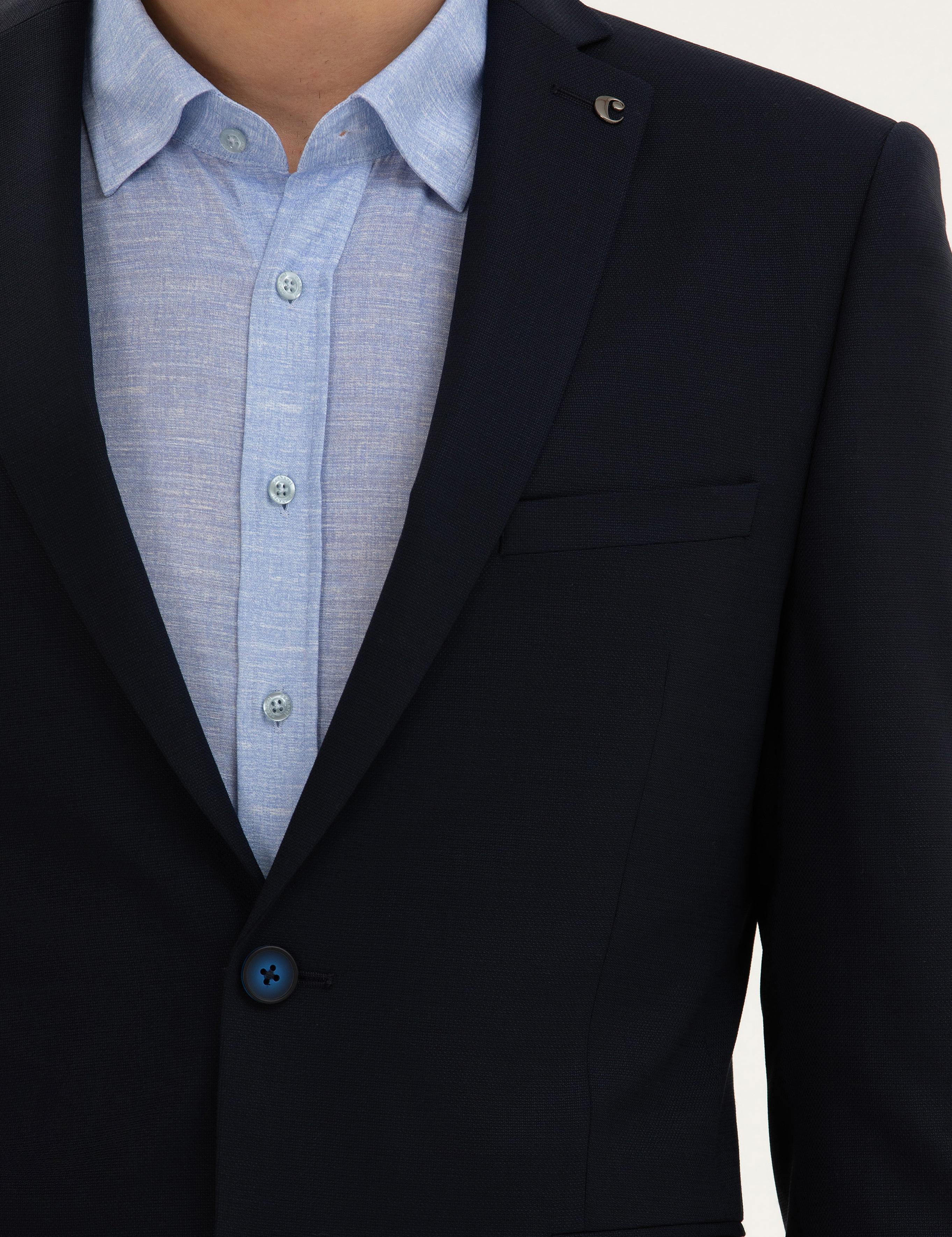 Lacivert Slim Fit Ceket - 50277601026