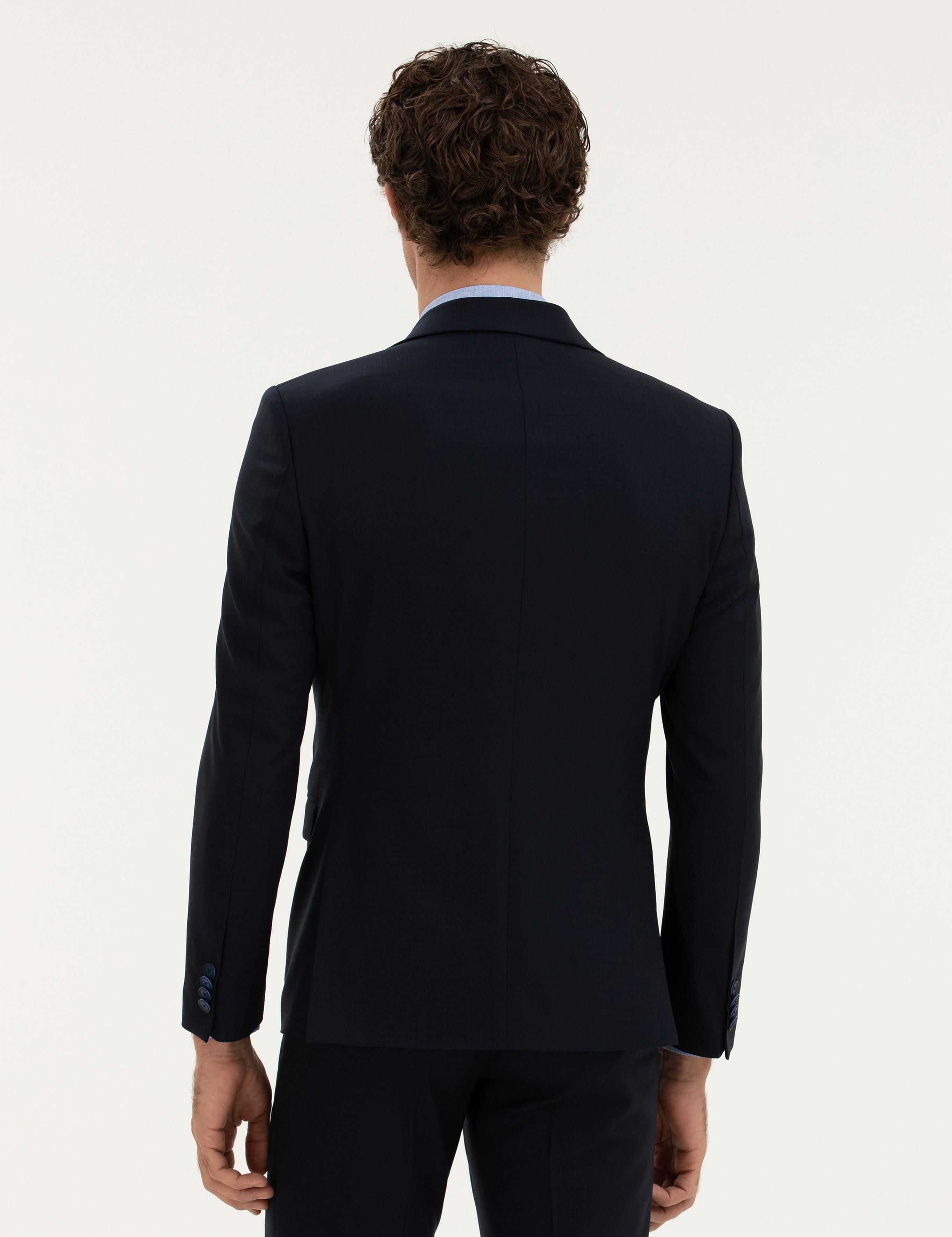 Lacivert Slim Fit Ceket - 50277601026
