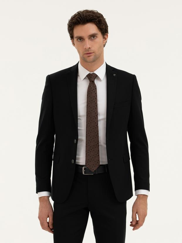 Siyah Slim Fit Ceket