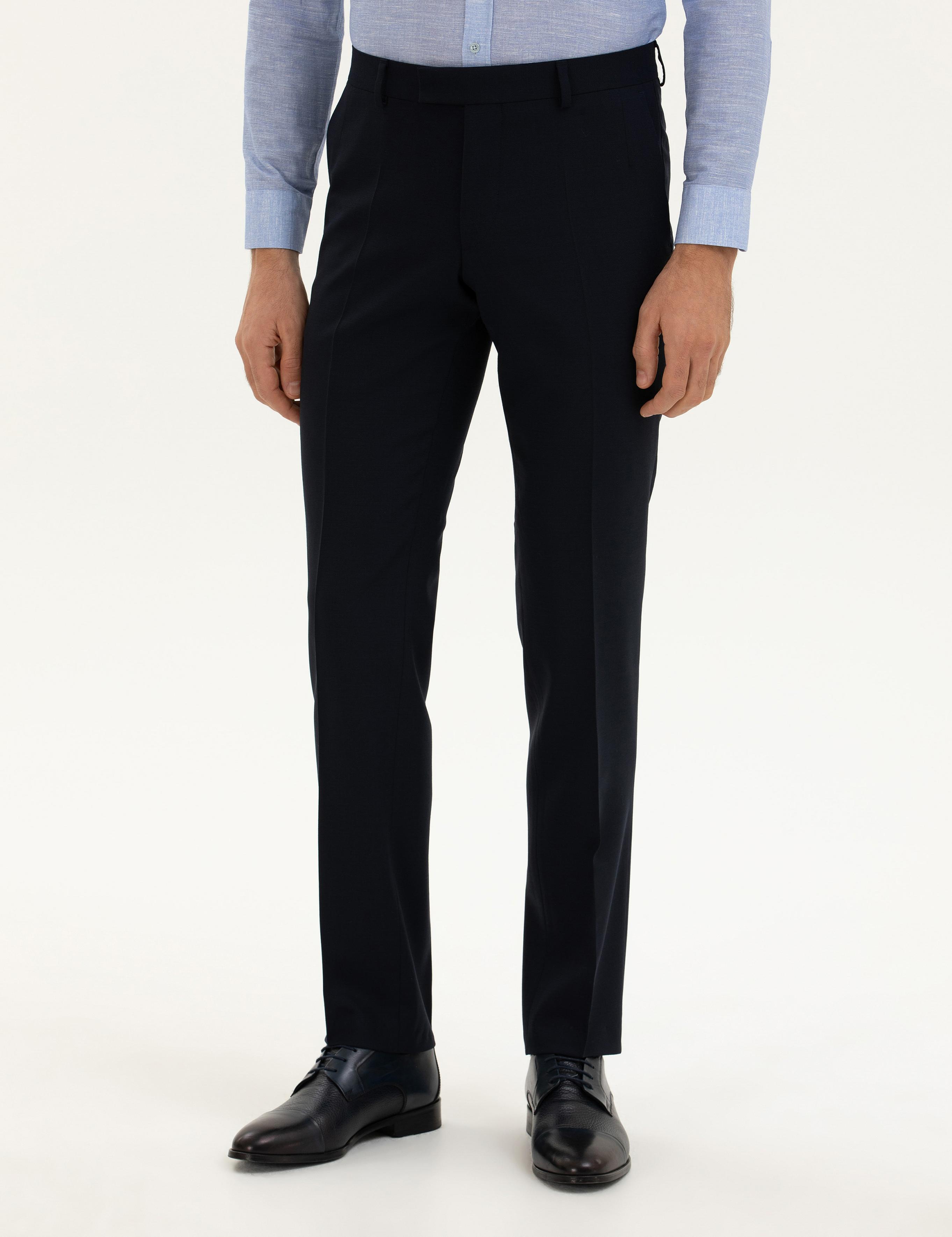 Lacivert Slim Fit Kumaş Pantolon - 50277603001