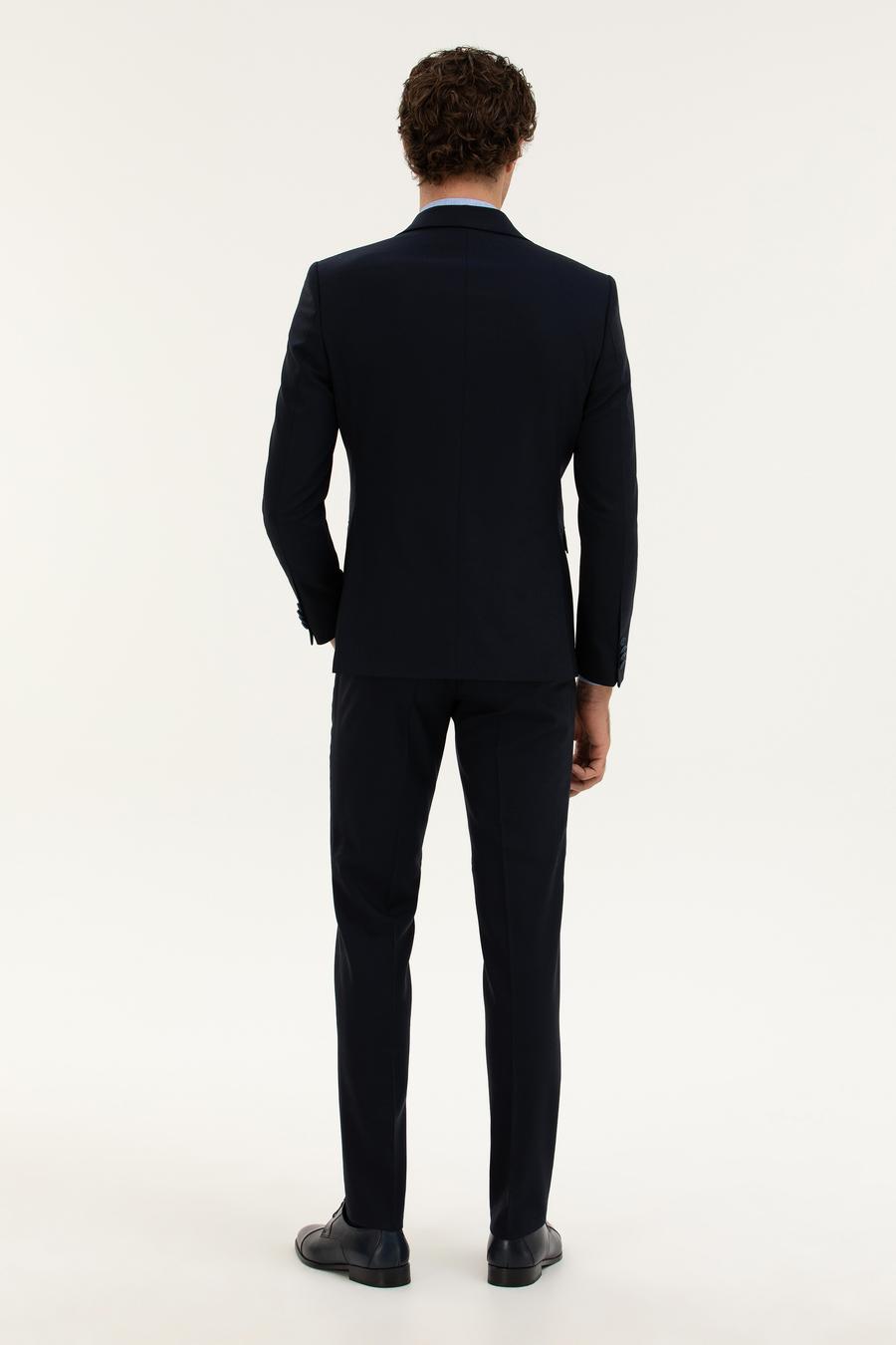 Lacivert Slim Fit Kumaş Pantolon - 50277603001