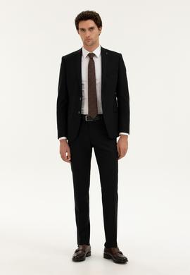 Siyah Slim Fit Kumaş Pantolon
