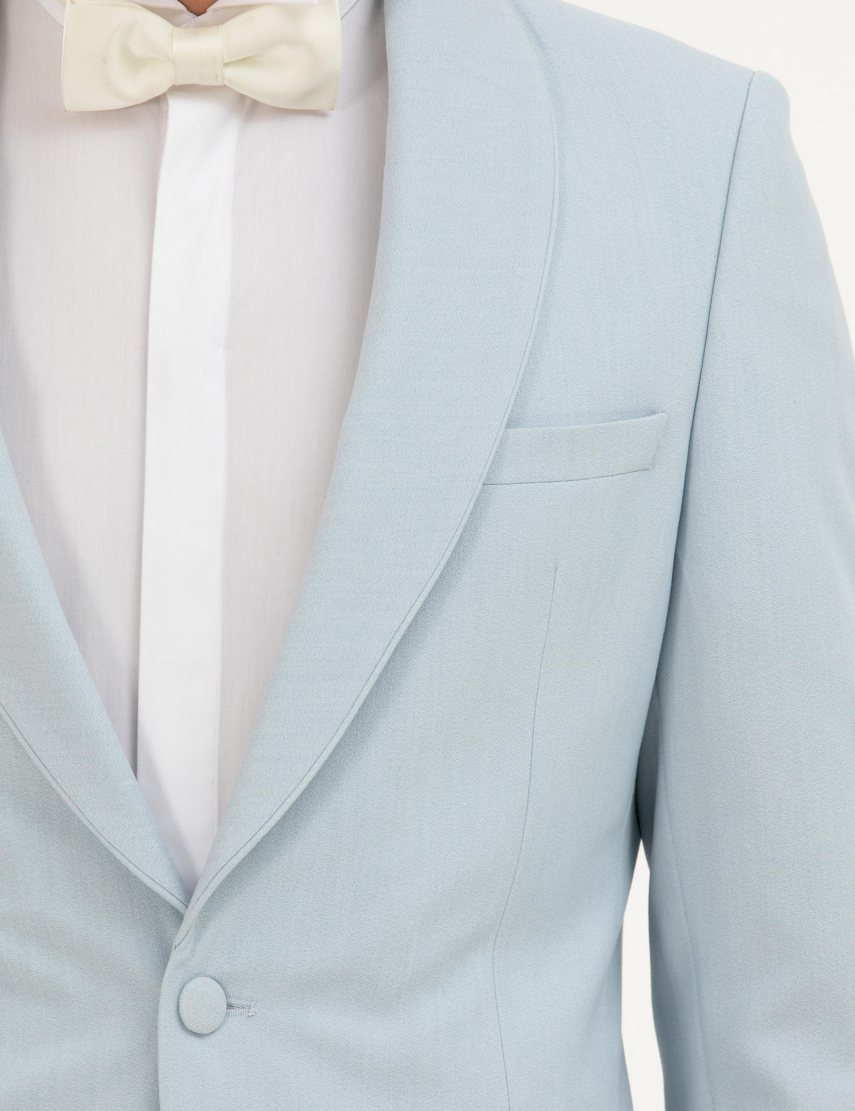 Açık Mavi Slim Fit Smokin - 50287246005