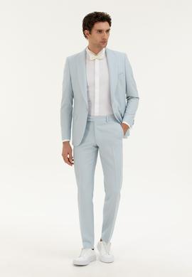 Açık Mavi Slim Fit Smokin