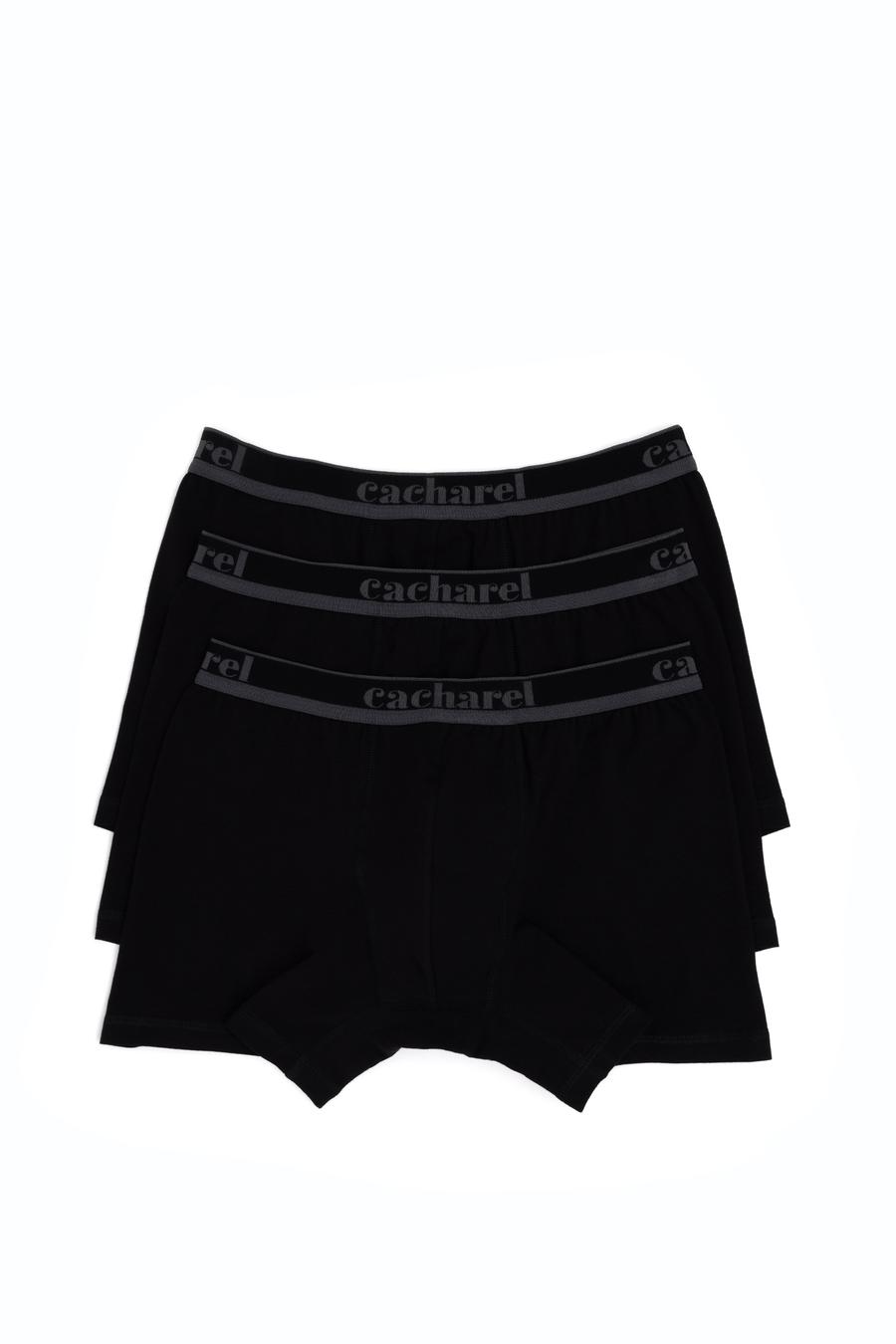 3'lü Siyah Boxer - 50291584001