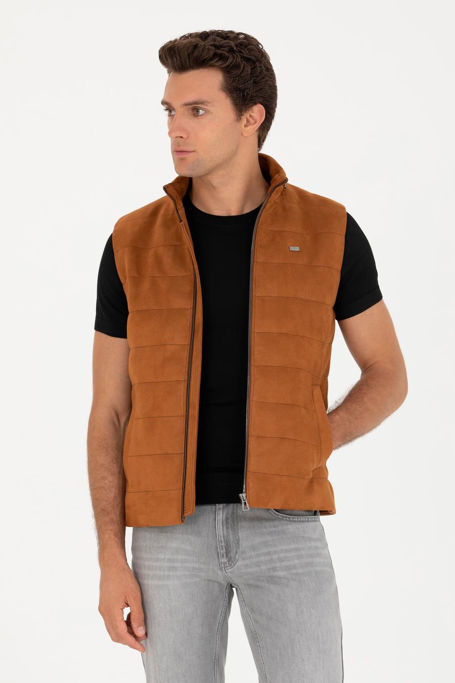 Camel Yelek Mont - 50278974055