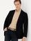 Lacivert Slim Fit Yün Karışımlı Klasik Ceket