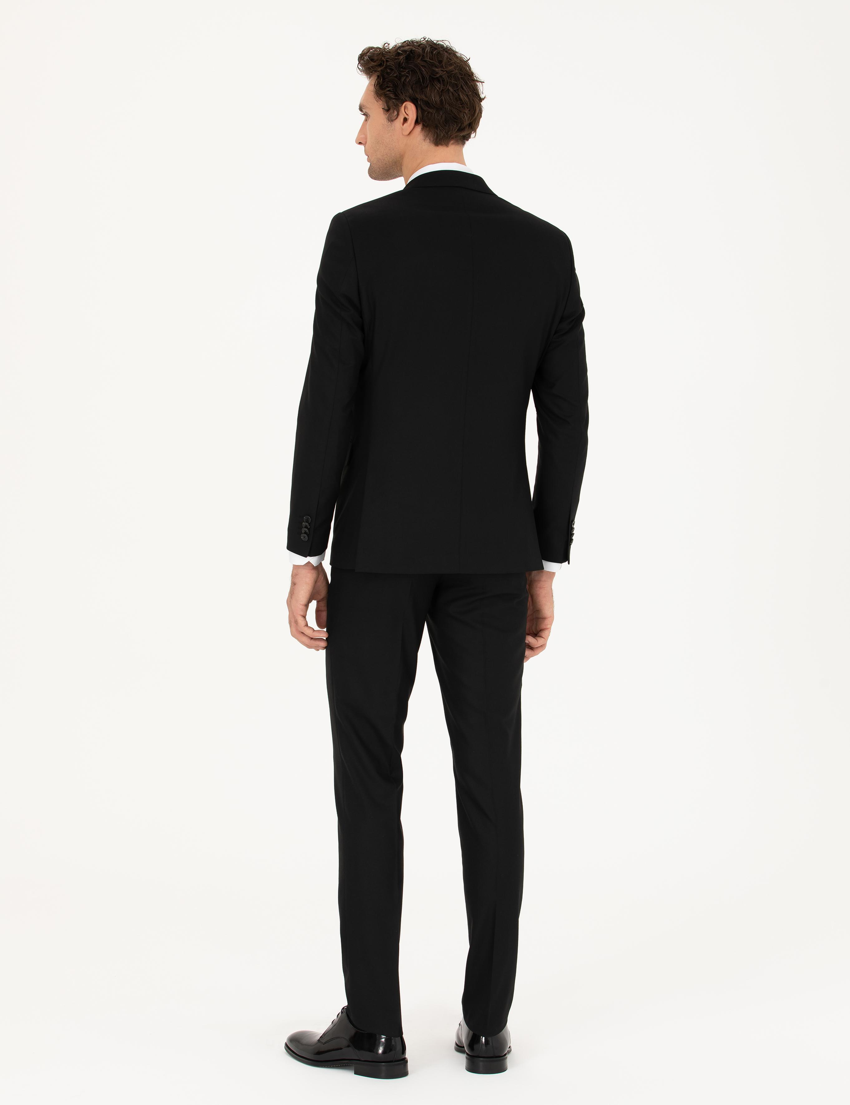 Siyah Slim Fit Takım Elbise - 50292044008