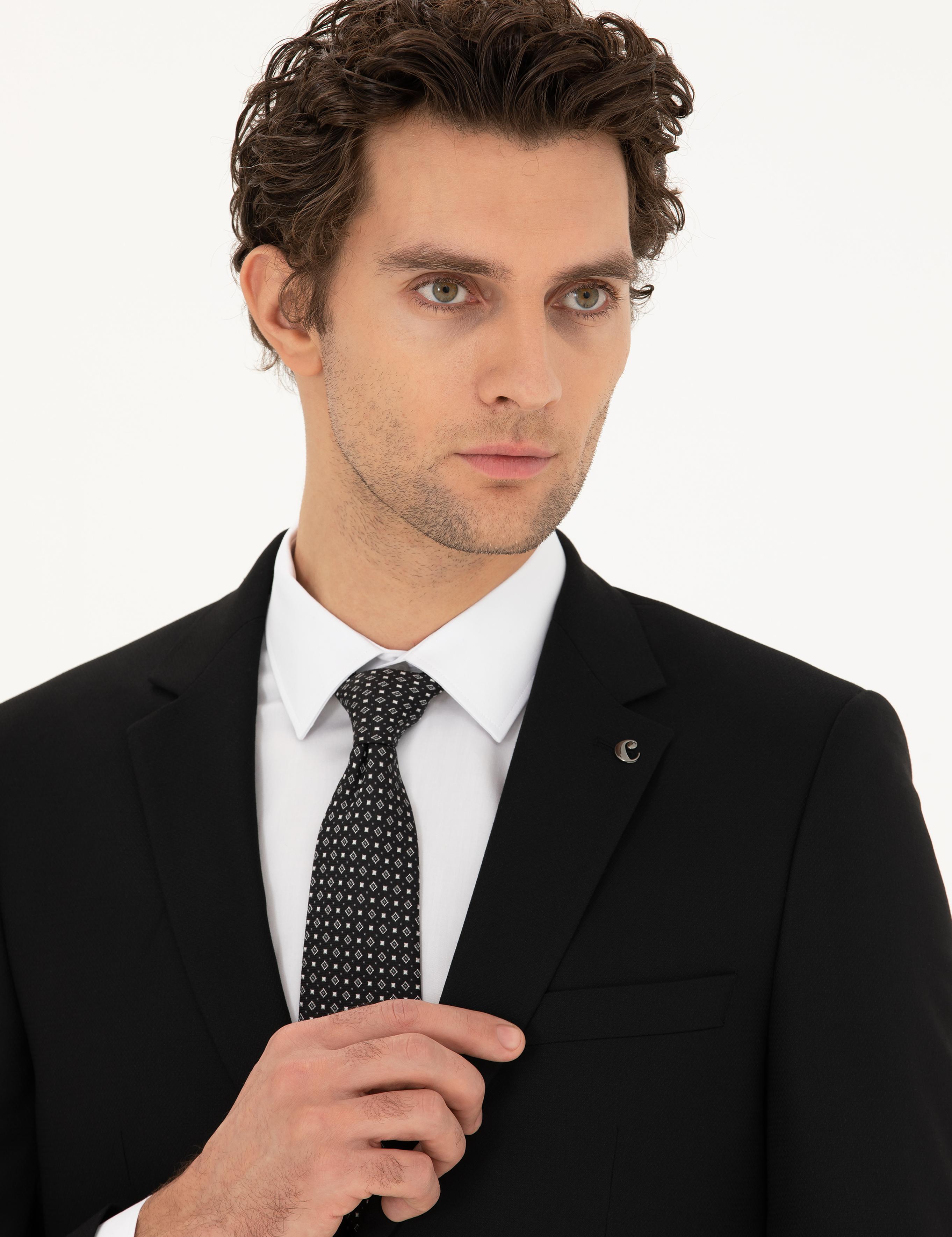 Siyah Slim Fit Takım Elbise - 50292044008