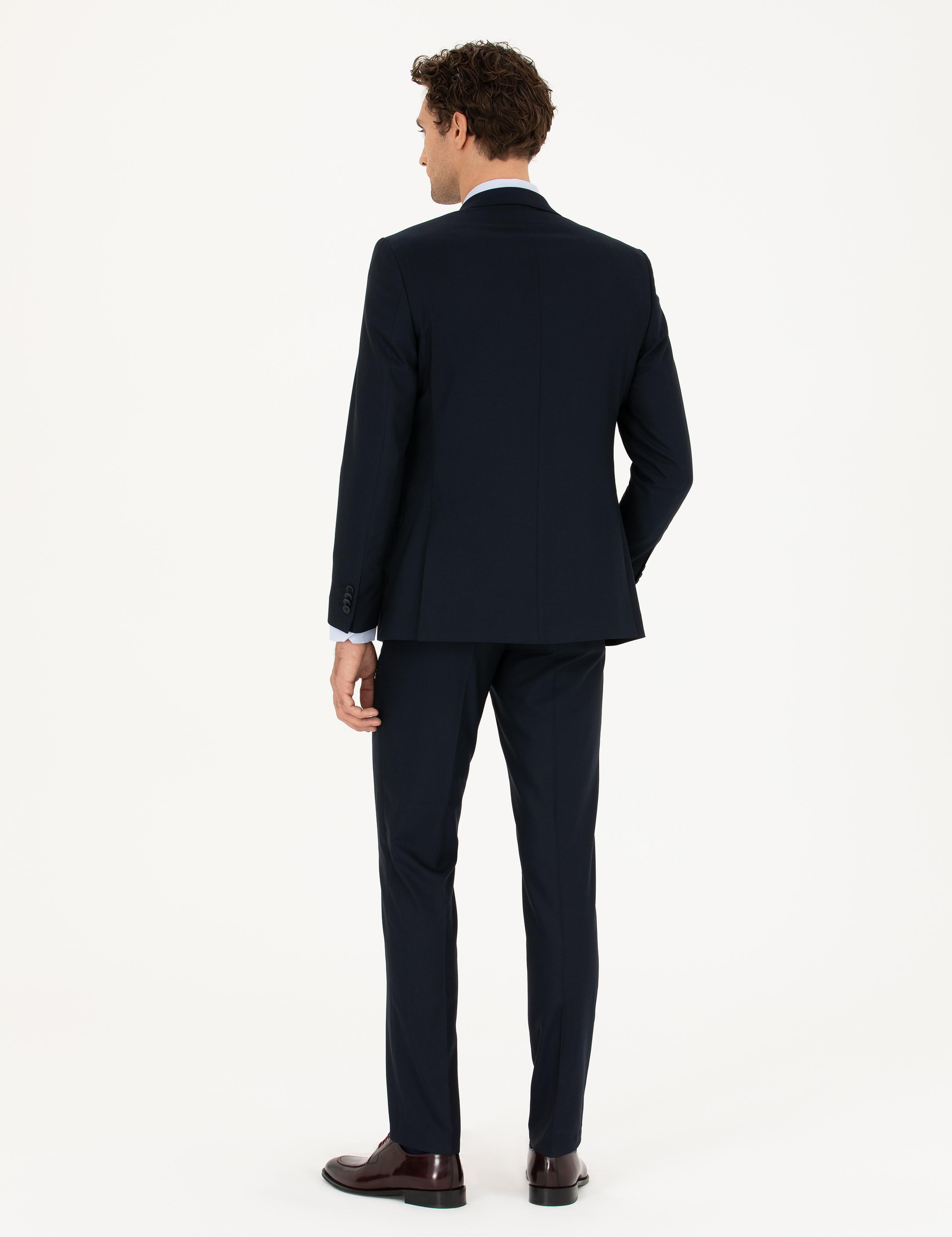 Lacivert Slim Fit Takım Elbise - 50292044038