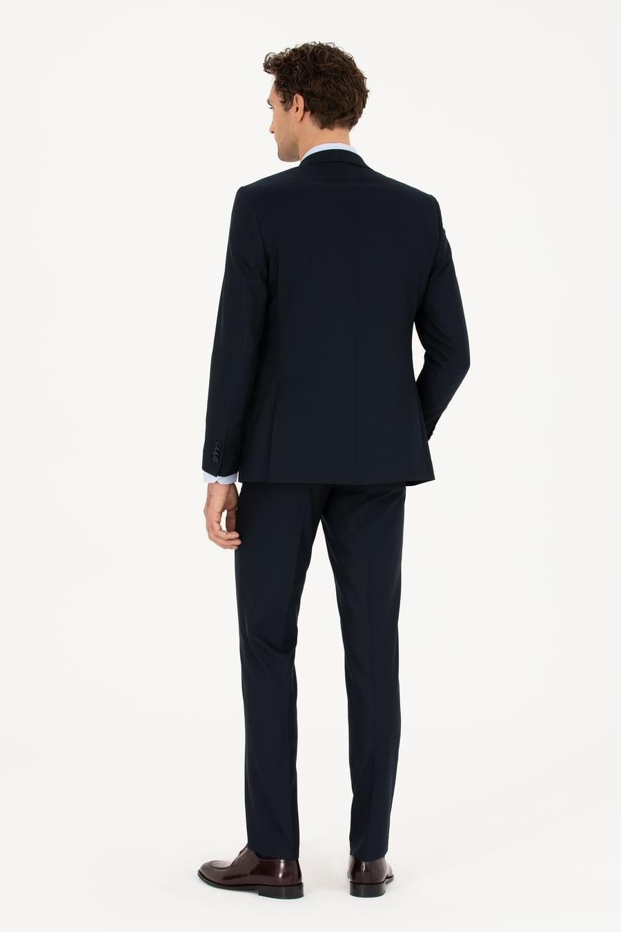 Lacivert Slim Fit Takım Elbise - 50292044038