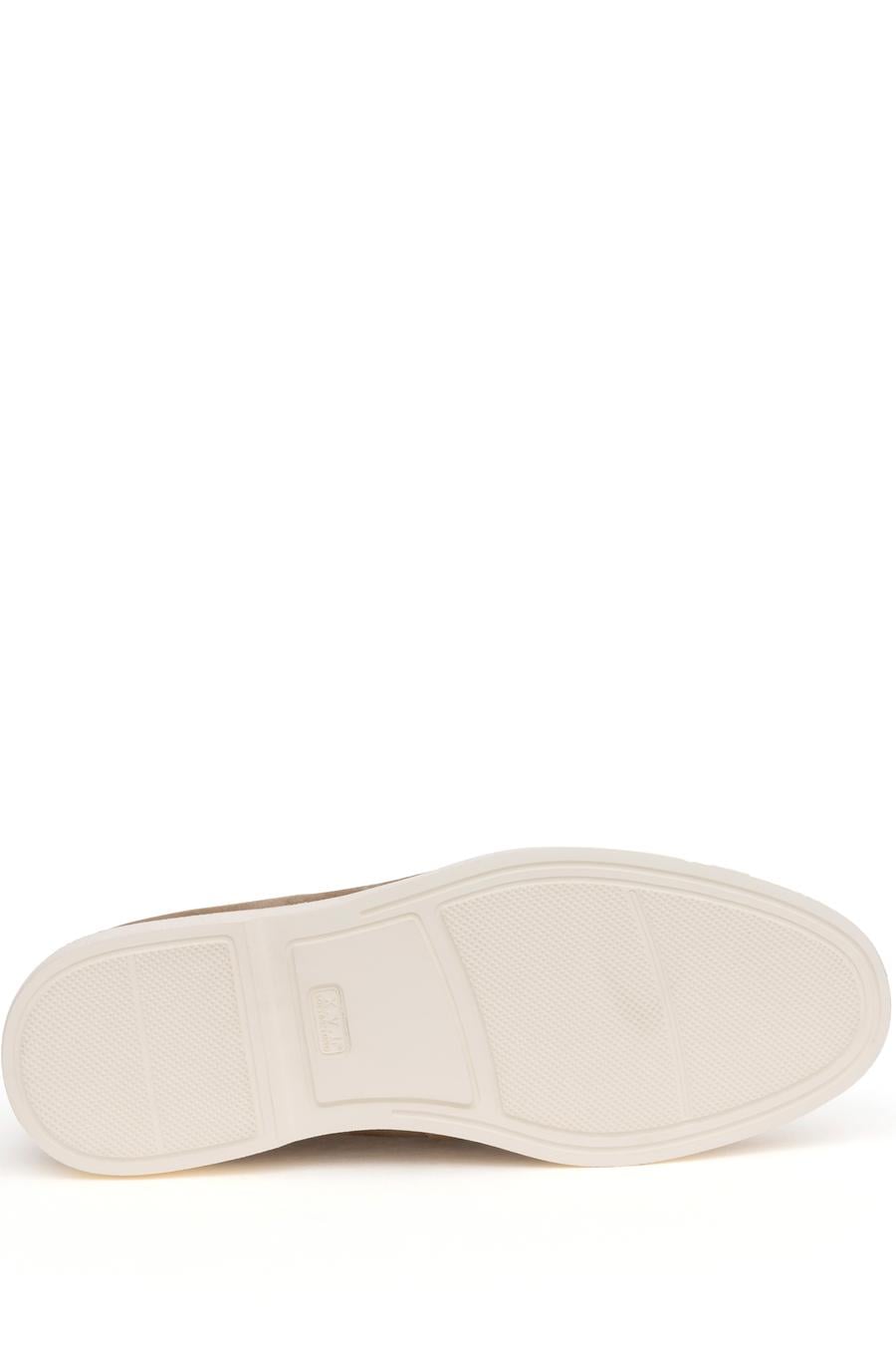 Bej Eva Taban %100 Deri Loafer Ayakkabı - 50287554002