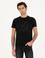 Siyah Slim Fit Bisiklet Yaka T-shirt