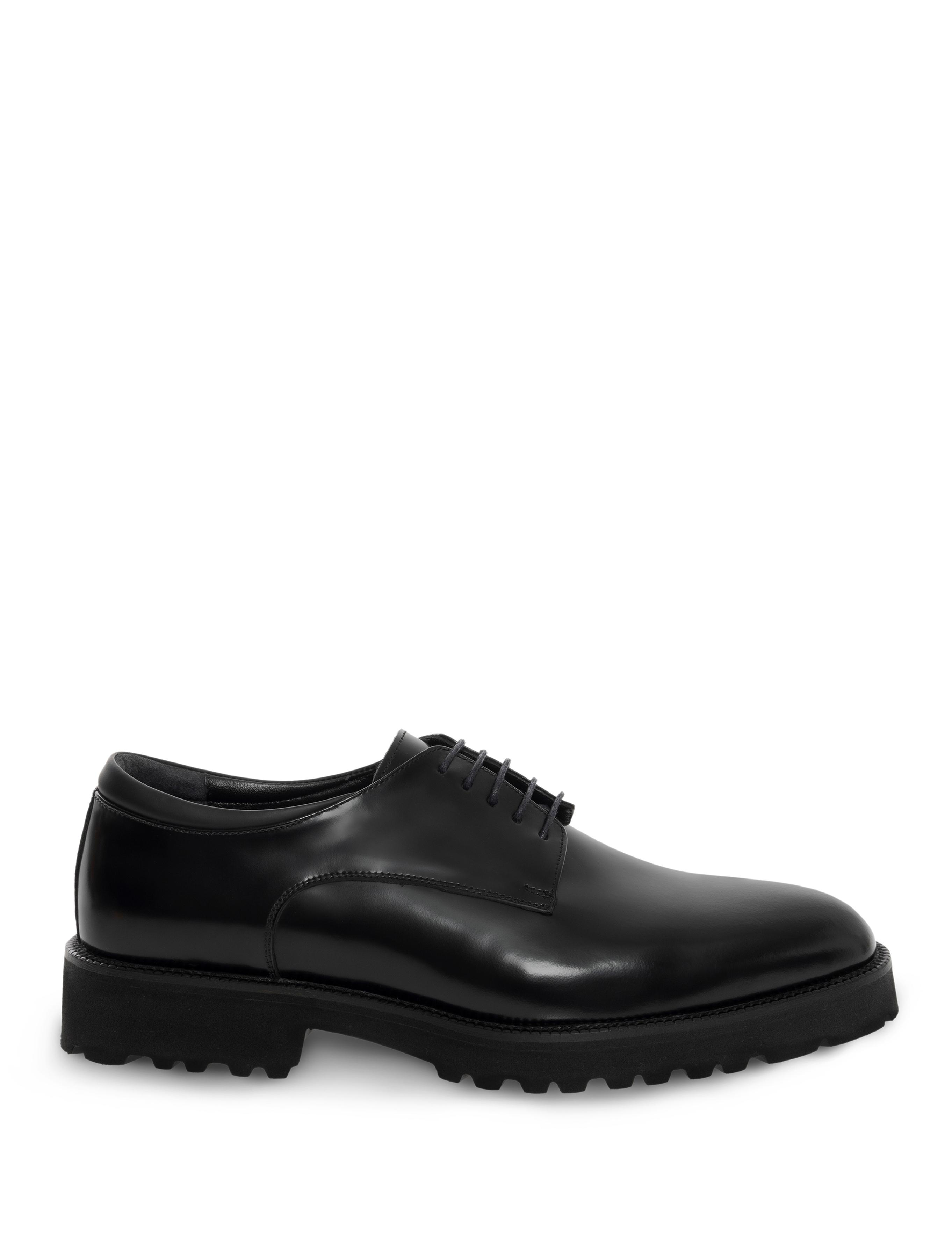 Siyah Eva Taban %100 Deri Smart Casual Ayakkabı - 50277569006