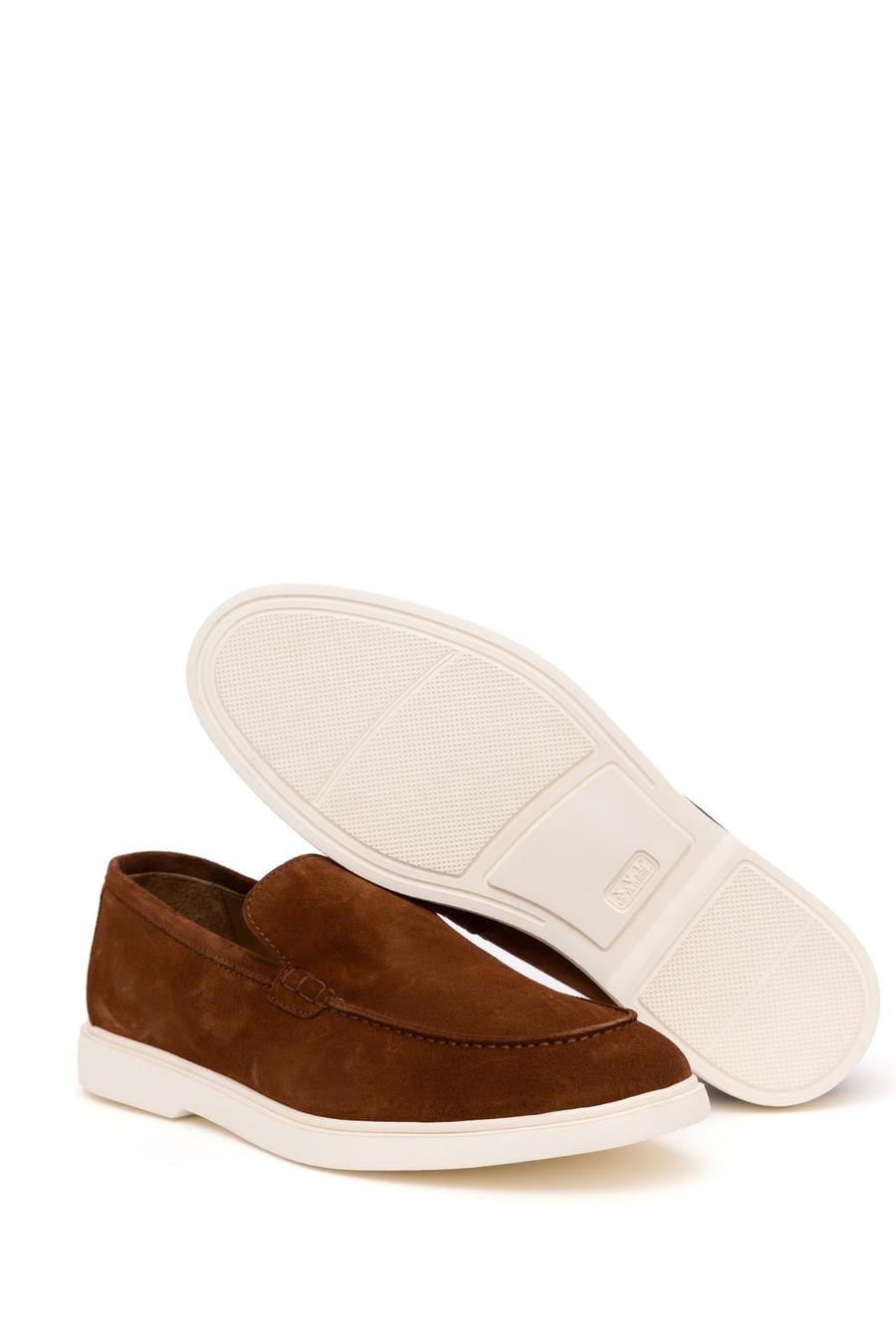 Taba Eva Taban %100 Deri Loafer Ayakkabı - 50287554070