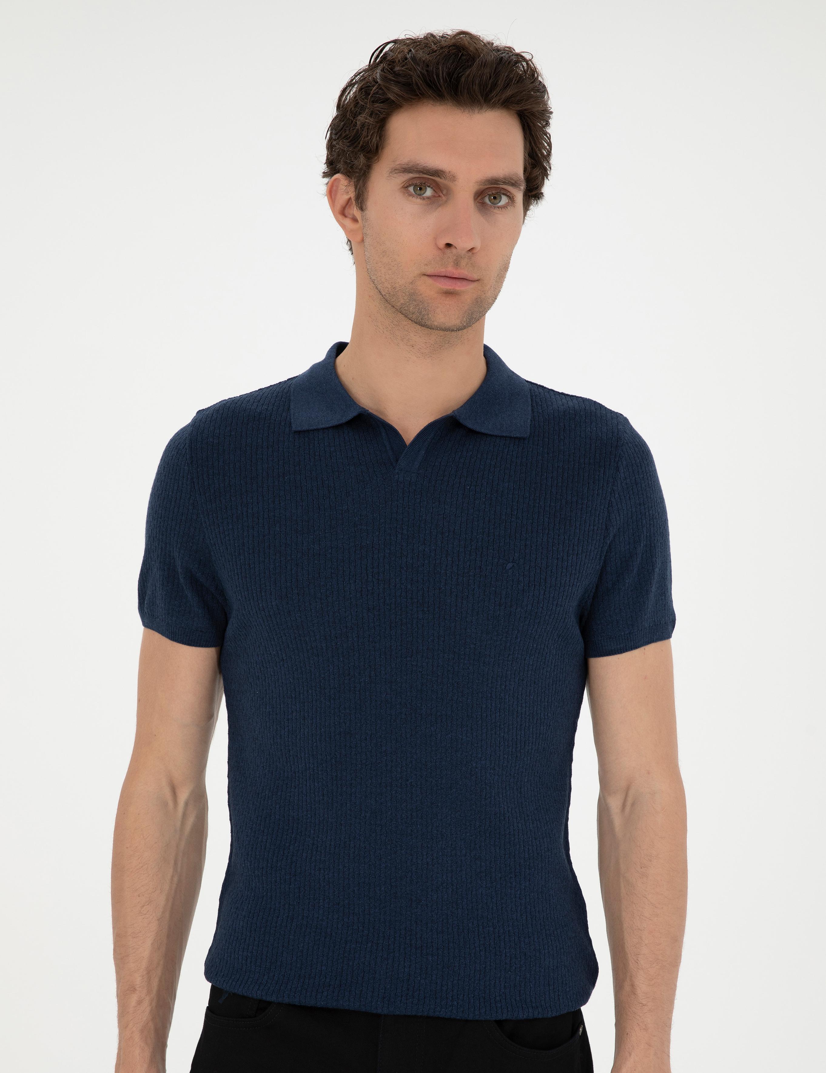 İndigo Slim Fit Polo Yaka Triko T-Shirt - 50285361026