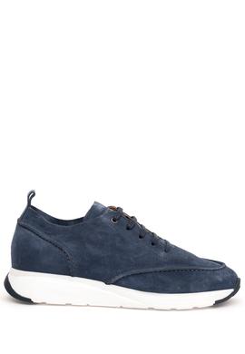 İndigo Eva Taban %100 Deri Sneaker Ayakkabı