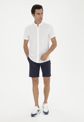 Lacivert Regular Fit Şort