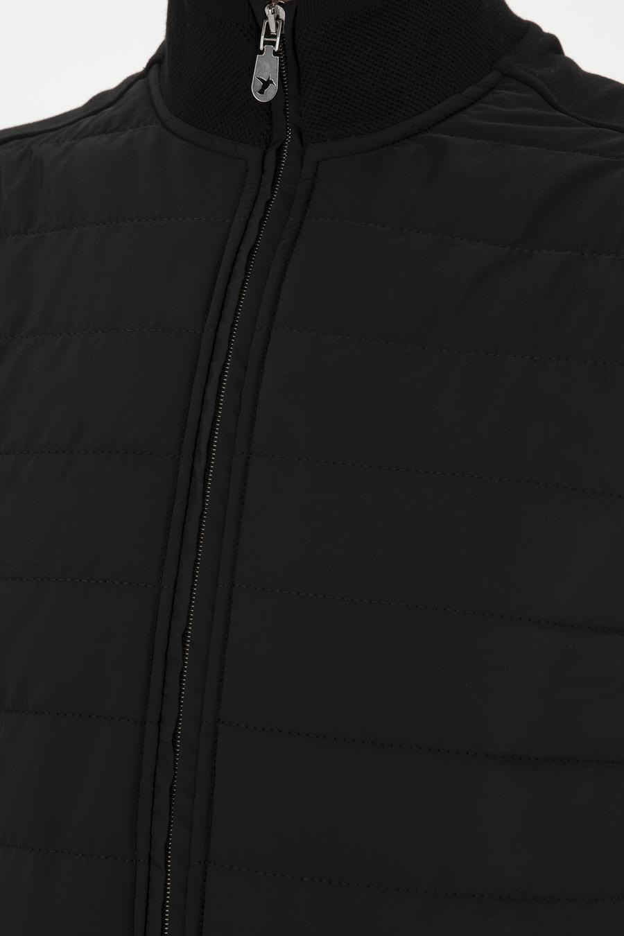 Siyah Slim Fit İnce Kapitone Mont Yelek - 50287900022