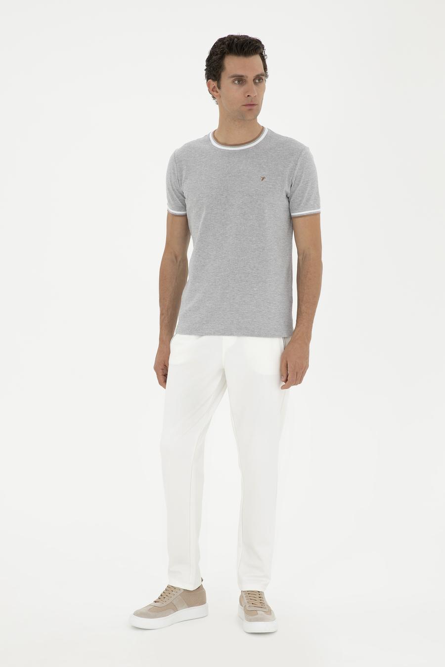 Beyaz Slim Fit Eşofman Altı - 50284607005